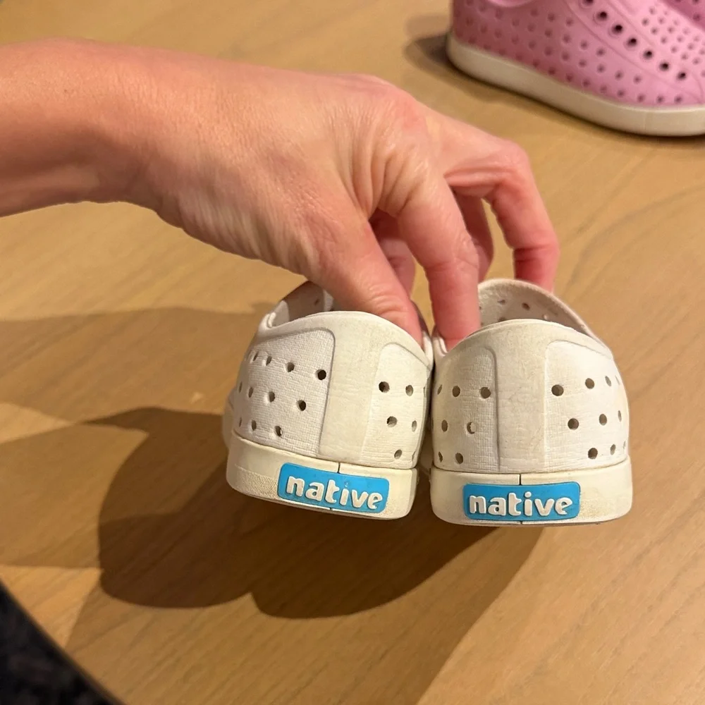 Native Kids White Water Shoes Jefferson juniper size little kids 11